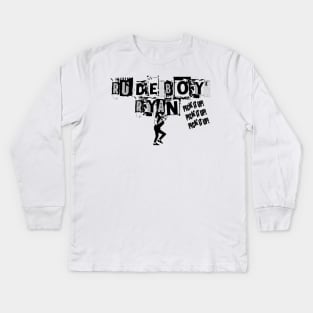 Rude Boy Ryan! Kids Long Sleeve T-Shirt